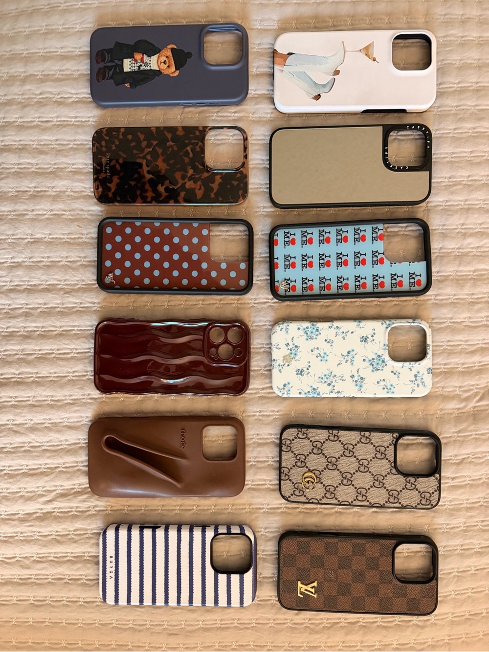 Mixed Design iPhone 16 ProMax Case Collection - Assorted Colors